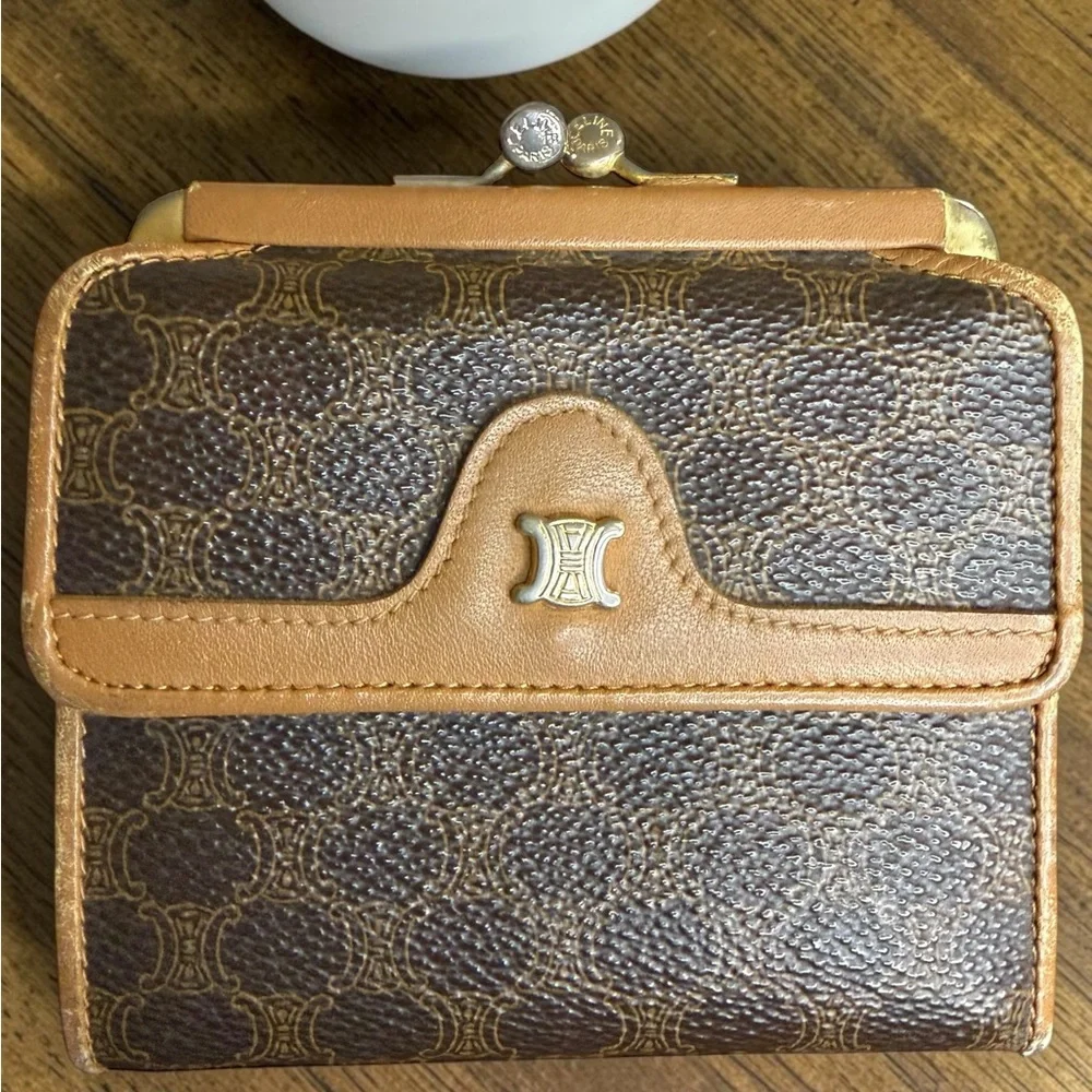 Celine Macadam Patterned Wallet- Vintage - Picture 10 of 10